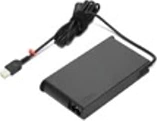 Lenovo ThinkPad 170W Slim AC Adapter (Slim-tip) - Strömadapter - AC 90-265 V - 170 Watt - svart - för ThinkPad P1 Gen 4; P15v Gen 2; P17 Gen 2; T15g
