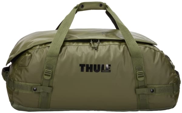 Thule Chasm 90L duffelbag, olivfärgad
