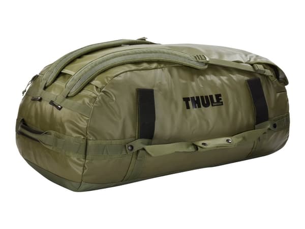 Thule Chasm 90L duffelbag, olivfärgad