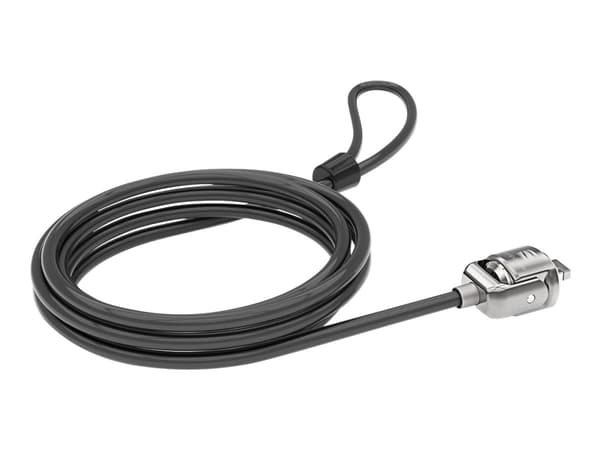 Compulocks T-bar Security Keyed Cable Lock - Sikkerhetskabellås - 1.83 m - for Compulocks BrandMe VESA Brandable Floor Stand For Tablets White, iPad