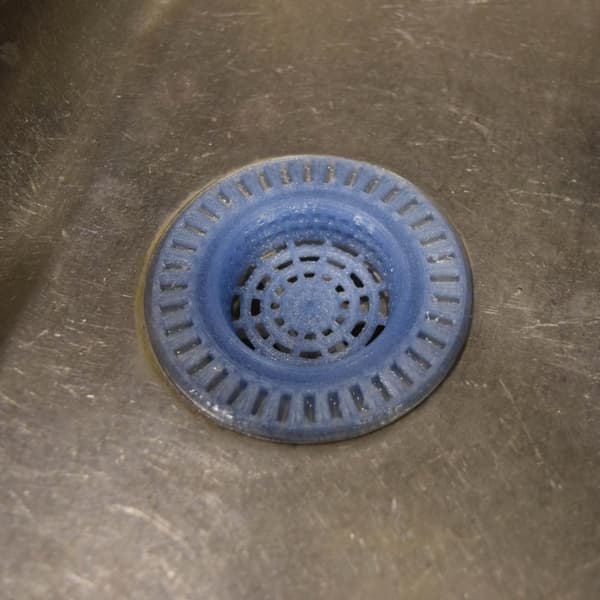 Sinkstopp propp PETG plast blå