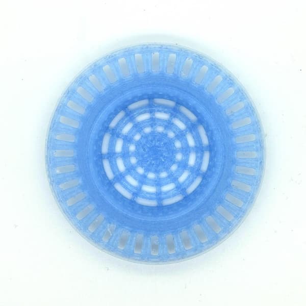 Sinkstopp propp PETG plast blå