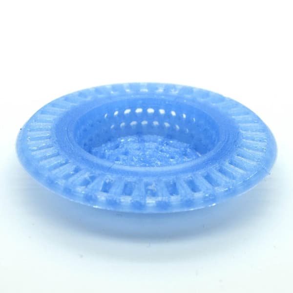 Sinkstopp propp PETG plast blå