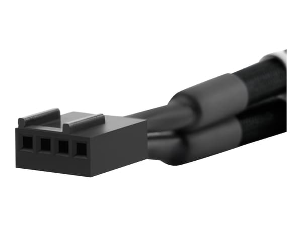 Noctua NA-SYC1 chromax.black - Viftestrømkabel - 4-pins PWM (hunn) til 4-pins PWM (hann) - 11.5 cm - svart