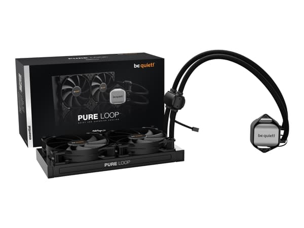 be quiet! Pure Loop 280 - Processors flydende kølesystem - (for: Intel LGA1200, LGA2066, LGA1150, LGA1151, LGA1155, LGA 2011/ AMD: AM4 / AM3(+)) - 28
