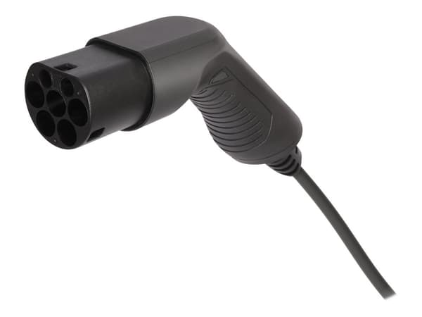 DELTACO e-Charge latauskaapeli sähköautolle tyypin 2 pistoke - 16A - 3,6 kW - 5 metriä