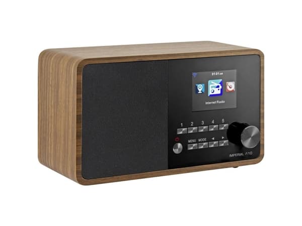imperial Radio i110 Internet TFT-värinäyttö puinen ulkoasu