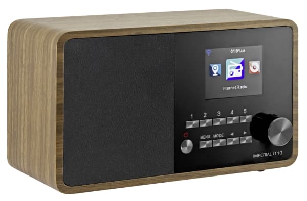 imperial Radio i110 Internet TFT-värinäyttö puinen ulkoasu