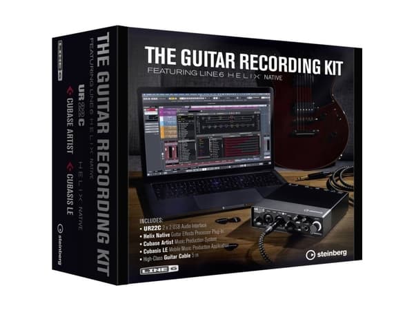 Steinberg Audio Interface Guitar Recording Kit Includes Software Guitar Recording