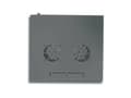 Miniatyrbilde 3 av 5: TECHly Professional D320 - Rack skap - veggmonterbar - svart, RAL 9005 - 6U - 19"