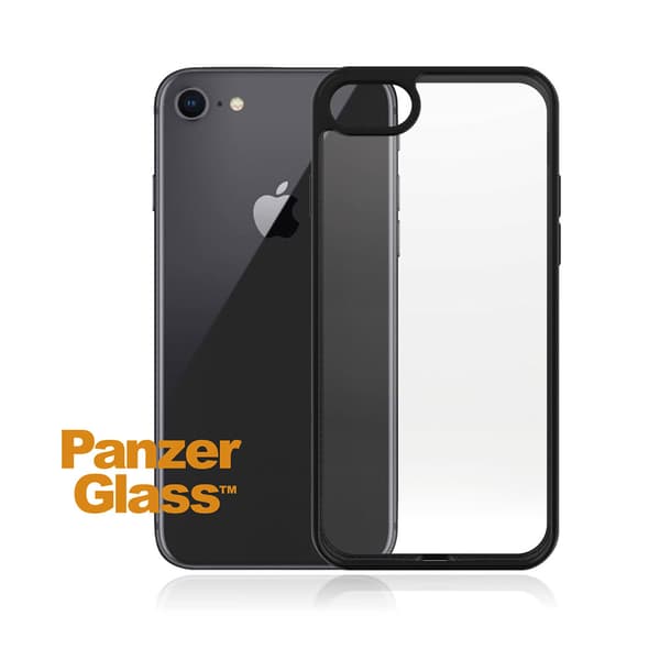 PanzerGlass iPhone 7/8/SE Suojakuori ClearCase Black Edition