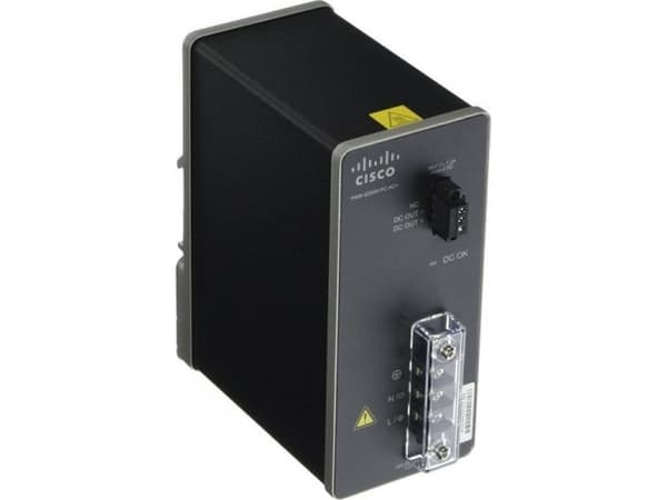 Cisco AC-DC Power Module for POE solution - Strømadapter (DIN-skinnemonterbar) - AC 110-220/ DC 88-300 V - 65 watt - for Industrial Ethernet 3000 Ser
