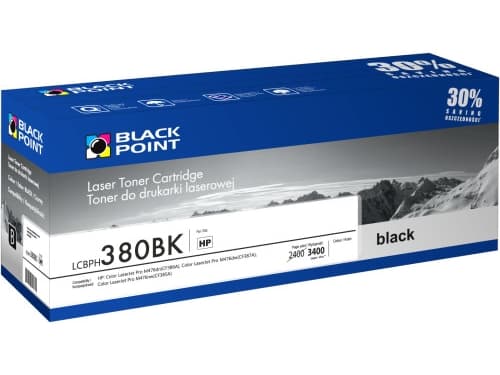 Black Point LCBPH380BK, 3400 sider, Sort, 1 stykker