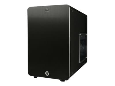 RAIJINTEK Styx - Tower - micro ATX - genomskinlig sidopanel - ingen strömförsörjning (PS/2) - svart - USB/ljud