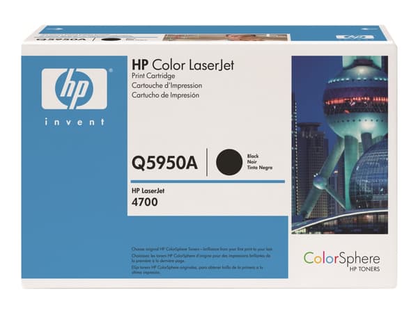 Lasertoneri HP 643A Q5950A, 11 000 sivua, musta