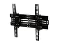 Miniatyrbilde 4 av 5: B-TECH BT8431 - Monteringssett (tippeveggmontering) - for flatpanel - svart - skjermstørrelse: 22"-50" - veggmonterbar