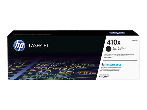 HP 410X, alkuperäinen riittoisa musta LaserJet-värikasetti, 6500 sivua, Musta, 1 kpl