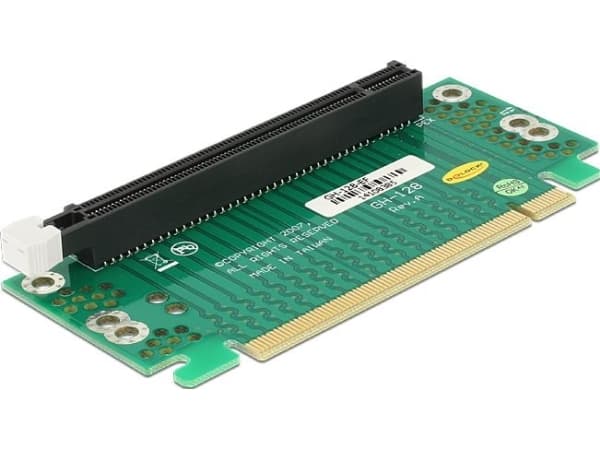 Delock Delock Riser Card PCI Express x16 angled 90° right insertion - Stigekort