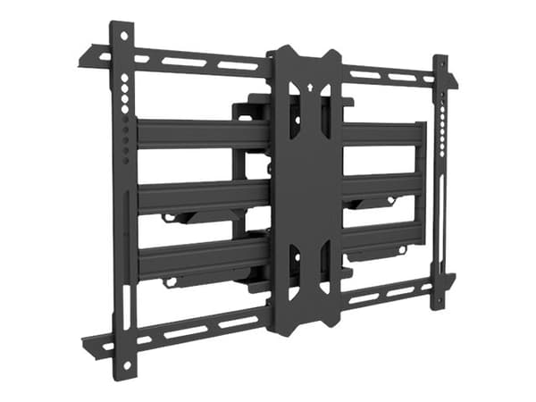 Multibrackets M Universal Flexarm Full Motion Corner Mount HD - Monteringssats (vägghörnskonsol) - för platt panel - svart - skärmstorlek: 37"-70"