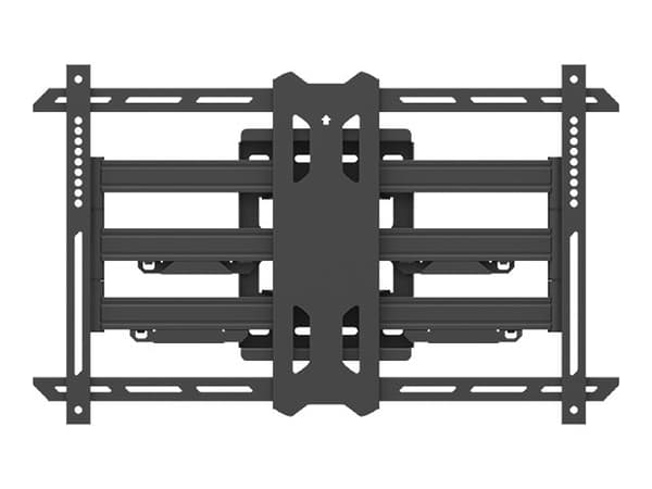 Multibrackets M Universal Flexarm Full Motion Corner Mount HD - Monteringssats (vägghörnskonsol) - för platt panel - svart - skärmstorlek: 37"-70"