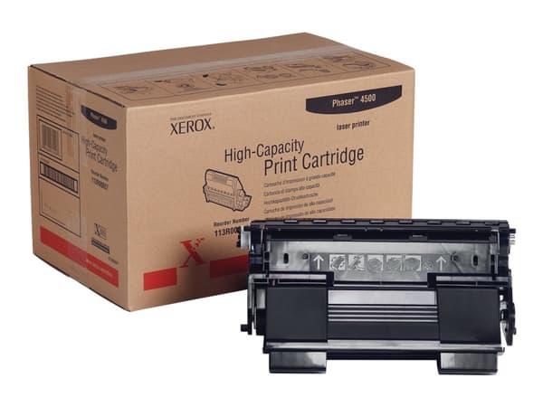 Xerox Phaser 4500 - Høykapasitets - svart - original - tonerpatron - for Phaser 4500B, 4500DT, 4500DX, 4500N
