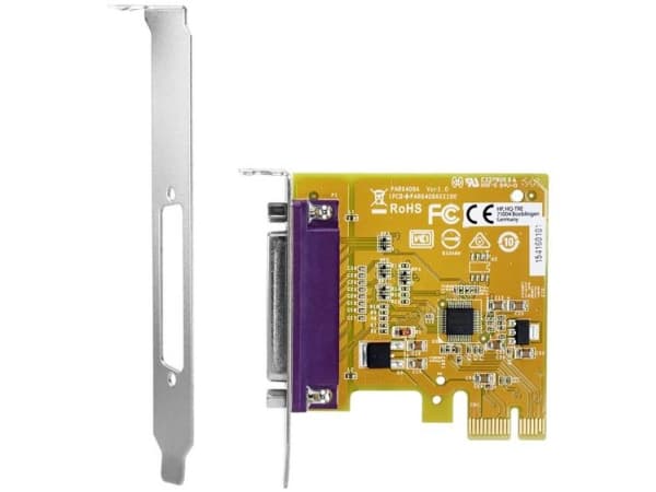 HP - Parallell adapter - PCIe - för HP 280, Z1 G9; Elite 600 G9, 800 G9; EliteDesk 80X G8; Pro 400 G9; Workstation Z2 G9