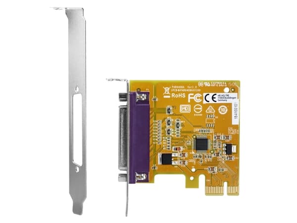HP - Parallell adapter - PCIe - för HP 280, Z1 G9; Elite 600 G9, 800 G9; EliteDesk 80X G8; Pro 400 G9; Workstation Z2 G9