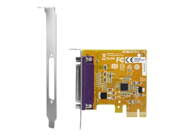 HP - Parallell adapter - PCIe - för HP 280, Z1 G9; Elite 600 G9, 800 G9; EliteDesk 80X G8; Pro 400 G9; Workstation Z2 G9