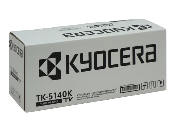Kyocera TK 5140K - Svart - original - tonerkassett - för ECOSYS M6030cdn, M6030cdn/KL3, M6530cdn, M6530cdn/KL3, P6130cdn, P6130cdn/KL3