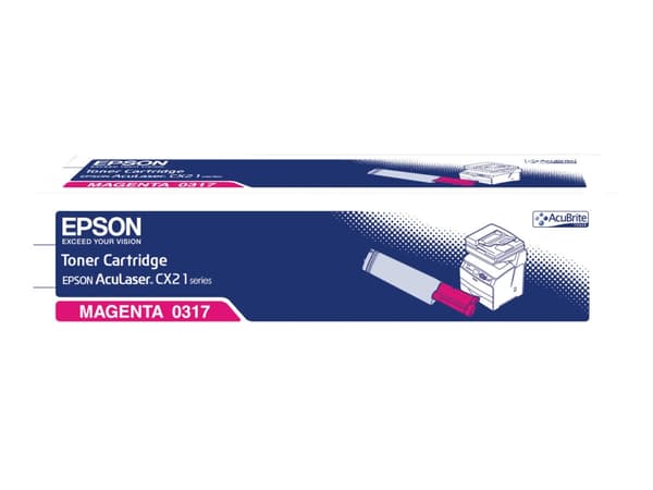 Epson - Magenta - original - tonerpatron - för AcuLaser C1100, CX21N, CX21NC, CX21NF, CX21NFC, CX21NFCT, CX21NFT
