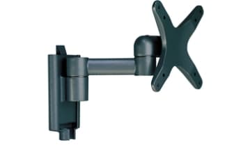 Schwaiger LWH031 031 - Monteringssett (veggbrakett) - for LCD-TV - svart - skjermstørrelse: 13"-30"