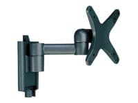 Schwaiger LWH031 031 - Monteringssett (veggbrakett) - for LCD-TV - svart - skjermstørrelse: 13"-30"