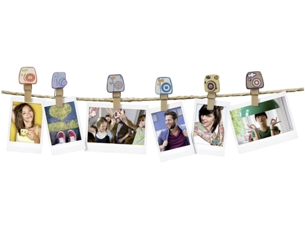Fujifilm Instax Design Clips, Monivärinen, 10 kpl