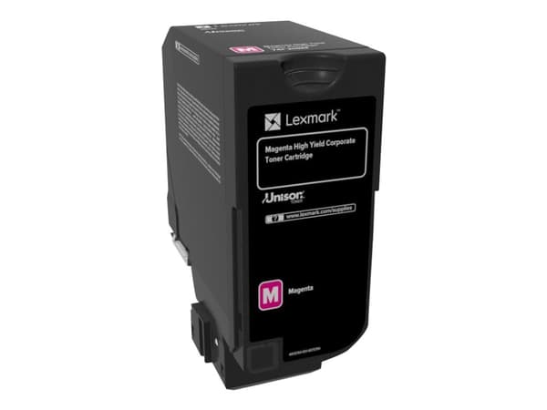 Lexmark - Høy ytelse - magenta - original - tonerpatron LCCP, Lexmark Corporate - for Lexmark CS725de, CS725dte