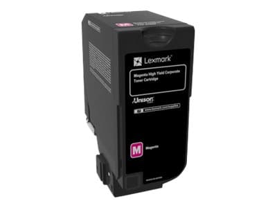 Lexmark - Høy ytelse - magenta - original - tonerpatron LCCP, Lexmark Corporate - for Lexmark CS725de, CS725dte
