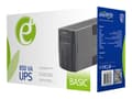 Miniatyrbilde 1 av 5: EnerGenie EG-UPS-B850 - UPS - AC 220 V - 510 watt - 850 VA - 8 Ah - utgangskontakter: 2