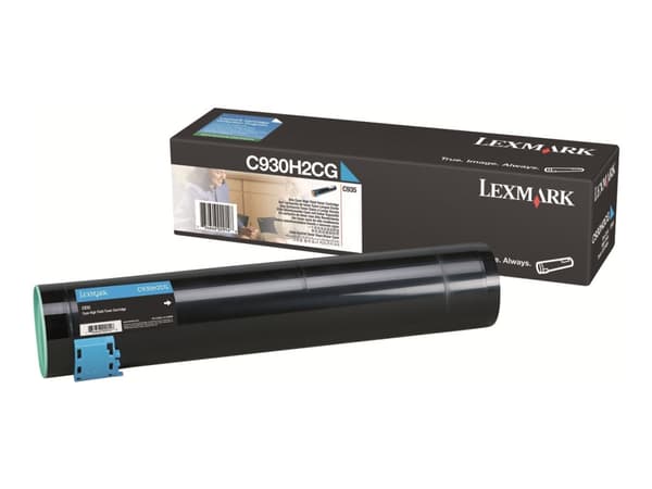 Lexmark - Høy ytelse - cyan - original - tonerpatron LCCP - for Lexmark C935dn, C935dtn, C935dttn, C935hdn