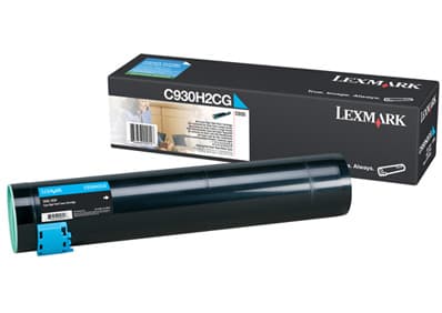 Lexmark - Høy ytelse - cyan - original - tonerpatron LCCP - for Lexmark C935dn, C935dtn, C935dttn, C935hdn