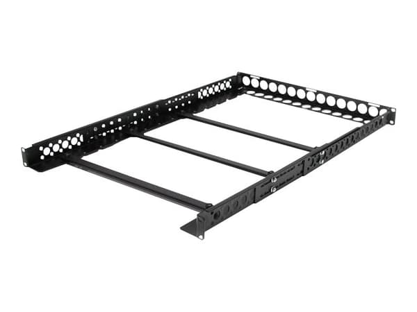 StarTech.com 1U Universal Server Rack Rails - TAA Compliant Adjustable Depth Server Mounting Rails - 19inch Rack Mount Rails (UNIRAILS1U) - Rackskinn