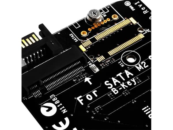 SilverStone SST-ECM20 - Tallennusohjain - M.2-kortti - PCIe x4