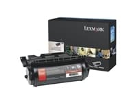 Lexmark T644 Extra High Yield Print Cartridge, Musta
