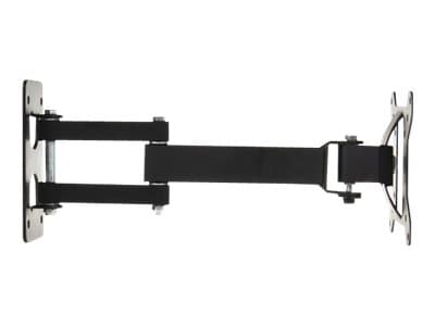 libox LB-200 - Fäste - dubbelarm som kan justeras i hela rörelsen - för LCD-TV - stål - svart - skärmstorlek: 17"-32" - monteringsyta: upp till 100 x