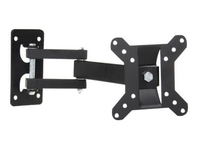 libox LB-200 - Brakett - justerbar dobbelarm i full bevegelse - for LCD-TV - stål - svart - skjermstørrelse: 17"-32" - monteringsgrensesnitt: inntil