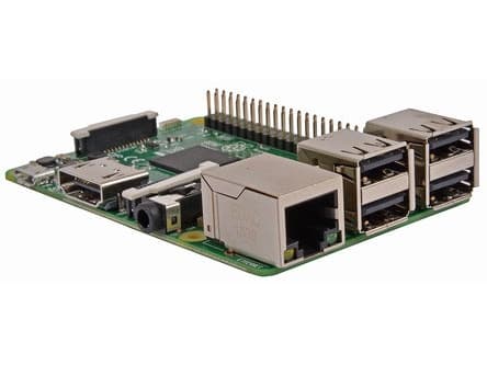 Raspberry Pi 3 Model B - Enkeltbrettsdatamaskin - Broadcom BCM2837 / 1.2 GHz - RAM 1 GB - 802.11b/g/n, Bluetooth 4.1