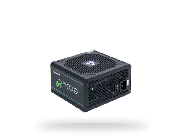 Chieftec ECO Series GPE-600S - Strømforsyning (intern) - ATX12V 2.3 - AC 230 V - 600 watt - aktiv PFC