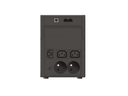 EVER EASYLINE 1200AVR - UPS - AC 230 V - 600 watt - 1200 VA - 7 Ah - USB - utgangskontakter: 4