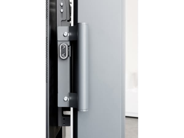 SMS Presence Mobile - Ställ - för LCD-display - låsbar - aluminium, antracitgrå - golvstående