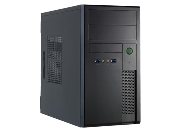 Chieftec Mesh Series XT-01B - Tower - micro ATX 350 watt (ATX12V 2.3/ PS/2) - svart - USB/lyd