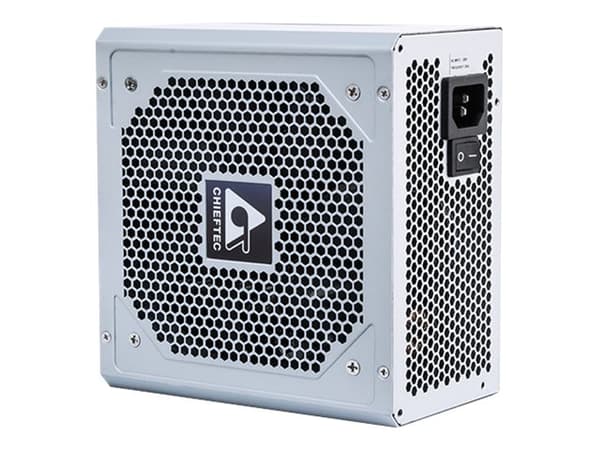 Chieftec iARENA GPC-500S - Strømforsyning (intern) - ATX12V 2.3/ PS/2 - AC 230 V - 500 watt - aktiv PFC - sølv