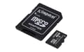 Miniatyrbilde 3 av 5: Kingston - Flashminnekort (microSDHC til SD-adapter inkludert) - 8 GB - UHS Class 1 / Class10 - microSDHC UHS-I